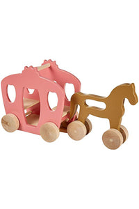 Wooden Eco Horse and Carriage
