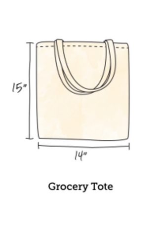 Hamptons Grocery Bag